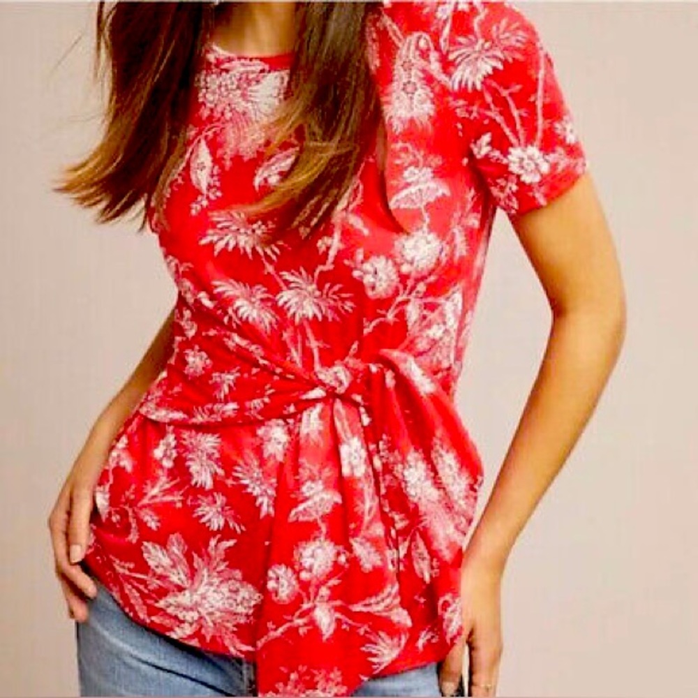 Maeve for Anthropologie Sherbrooke Tee